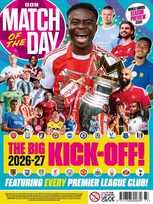 Cover image for Match of the Day Magazine